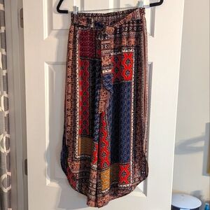 Umgee Flowy Wide Leg Pants